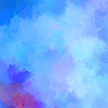 Canlı fırça darbeleriyle boyanmış. Renkli desenli resim. Fırçalanmış duvar kağıdını boya.