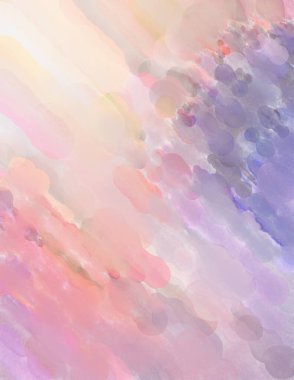 2D çizim. Sanatsal arkaplan resmi. Tablo üzerinde soyut resim. Çağdaş sanat. El yapımı resim. Renkli doku. Modern sanat eserleri. Yüzeyde suluboya fırça darbeleriyle boyama.