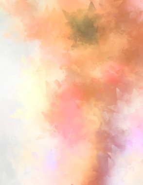 Renkli fırça darbelerinin soyut arkaplanı. fırçalanmış canlı duvar kağıdı. resmedilmiş sanat eseri. Eşsiz ve yaratıcı illüstrasyon.