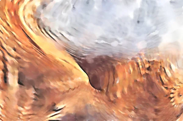 Modern sanat. Renkli çağdaş sanat eserleri. Renkli boya darbeleri. Soyut arkaplanda fırça darbeleri. fırça boyası.