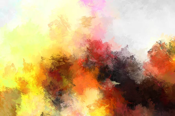 Sanatsal soyut arkaplan. Doku boyalı duvar kağıdı. Boya darbeleriyle yaratıcı bir illüstrasyon. Fırça desenli resim.