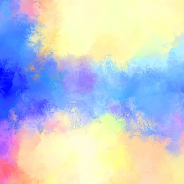 Duvar sanatı Eşsiz ve yaratıcı illüstrasyon. Fırça darbesi ile boyanmış. Renkli fırça darbelerinin soyut arkaplanı. Fırçalanmış canlı duvar kâğıdı. Boyalı sanatsal yaratım.