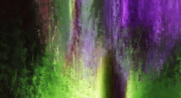 Modern sanat. Renkli çağdaş sanat eserleri. Renkli boya darbeleri. Soyut arkaplanda fırça darbeleri. Fırça boyası. Eşsiz duvar sanatı.