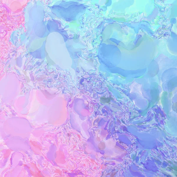 Çağdaş sanat. El işçiliğinin renkli dokusu. Modern resim. Yüzeyde suluboya vuruşlar. Sanatsal arkaplan resmi. Tablo üzerinde soyut resim. Fırça darbeleri. 