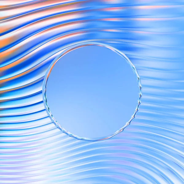 Soyut çerçeveli arkaplan. Renkli, canlı, dalgalı bir duvar kağıdı. Merkezi çerçeveli yaratıcı grafik 2d çizim. Dinamik şekilli modaya uygun sıvı örtüsü.