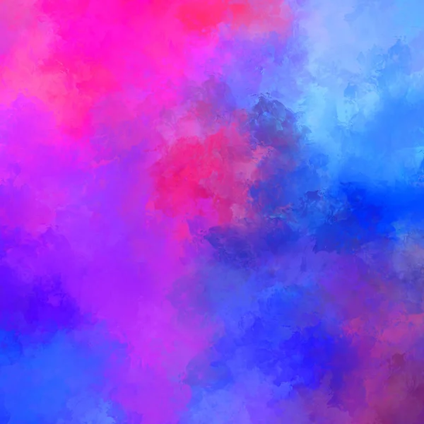 Canlı fırça darbeleriyle boyanmış. Renkli desenli resim. Fırçalanmış duvar kağıdını boya.