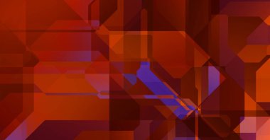 Dinamik bileşime sahip minimalist düz stil içinde modayı takip eden geometrik soyut arkaplan. 