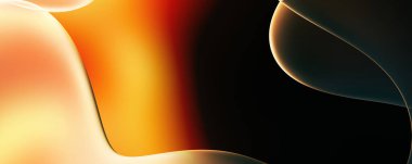 Soyut arkaplan. Değişken renk değişim dalgaları, dinamik hareketlerle. Işık dalgalarının neon renkli soyut tasarımı. Duvar kağıdı, afiş, arkaplan, kart, kitap illüstrasyonu, web sitesi.