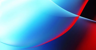 Soyut arkaplan. Değişken renk değişim dalgaları, dinamik hareketlerle. Işık dalgalarının neon renkli soyut tasarımı. Duvar kağıdı, afiş, arkaplan, kart, kitap illüstrasyonu, web sitesi.