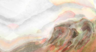 Çılgın suluboya şablonu. Yaratıcı soyutlama. Modern sanat eserleri. 2D çizim. Dijital doku duvar kağıdı. Sanatsal sulu arkaplan malzemesi.