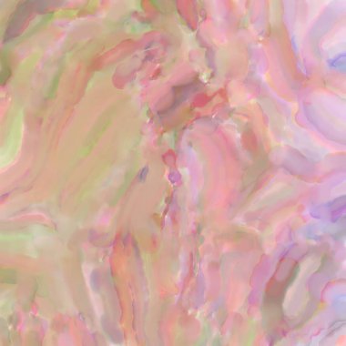 Pastel renklerde suluboya resim. Poster, duvar sanatı, afiş, kart, kitap kapağı ya da ambalaj için rahatlatıcı kompozisyonun yumuşak renkli çizimi. Modern fırça darbeleri resim.