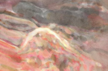 Çılgın suluboya şablonu. Yaratıcı soyutlama. Modern sanat eserleri. 2D çizim. Dijital doku duvar kağıdı. Sanatsal sulu arkaplan malzemesi.