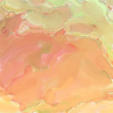 Çağdaş sanat. El işçiliğinin renkli dokusu. Modern resim. Yüzeyde suluboya vuruşlar. Sanatsal arkaplan resmi. Tablo üzerinde soyut resim. Fırça darbeleri. 