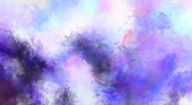 Renkli fırça darbelerinin soyut arkaplanı. fırçalanmış canlı duvar kağıdı. resmedilmiş sanat eseri. Eşsiz ve yaratıcı illüstrasyon.