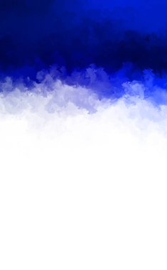 Yaratıcı soyut resim. Artistik fırça darbeleriyle donatılmış. Renkli ve canlı bir illüstrasyon. boyalı sanat.