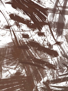 Renkli fırça darbelerinin soyut arkaplanı. fırçalanmış canlı duvar kağıdı. resmedilmiş sanat eseri. Eşsiz ve yaratıcı illüstrasyon.