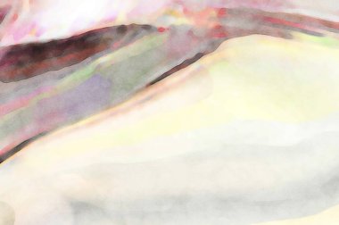 2D çizim. Sanatsal arkaplan resmi. Tablo üzerinde soyut resim. Çağdaş sanat. El yapımı resim. Renkli doku. Modern sanat eserleri. Yüzeyde suluboya fırça darbeleriyle boyama.