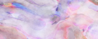 2D çizim. Sanatsal arkaplan resmi. Tablo üzerinde soyut resim. Çağdaş sanat. El yapımı resim. Renkli doku. Modern sanat eserleri. Yüzeyde suluboya fırça darbeleriyle boyama.