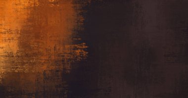 Çapraz vahşi fırça darbeleriyle arka plan. Renkli ve canlı bir tasvir. Boyalı sanat. Yaratıcı soyut resim.