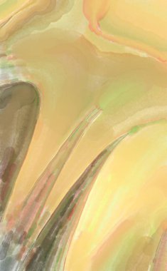 Çağdaş sanat. El yapımı resim. Modern sanat eserleri. Yüzeyde suluboya fırça darbeleriyle resim yapmak. 2D çizim. Sanatsal arkaplan resmi. Tablo üzerinde soyut resim. Renkli doku.