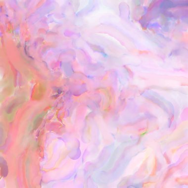 Çağdaş sanat. El işçiliğinin renkli dokusu. Modern resim. Yüzeyde suluboya vuruşlar. Sanatsal arkaplan resmi. Tablo üzerinde soyut resim. Fırça darbeleri.