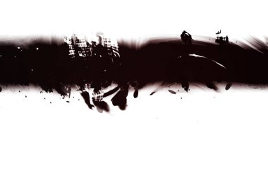 resmedilmiş sanat eseri. fırçalanmış canlı duvar kağıdı. Eşsiz ve yaratıcı illüstrasyon. Renkli fırça darbelerinin soyut arkaplanı. 