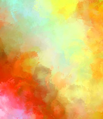 Taranmış Boyalı Soyut Arkaplan. Fırça darbesi ile boyanmış. Sanatsal canlılık ve renkli duvar kağıdı.