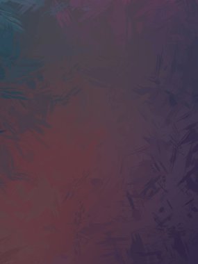 Vahşi fırça darbeleri. Taranmış Boyalı Soyut Arkaplan. Fırça darbesi ile boyanmış. Boya darbeleri. 2B Görüntü.