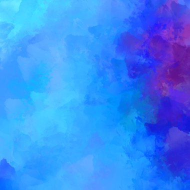 Canlı fırça darbeleriyle boyanmış. Renkli desenli resim. Fırçalanmış duvar kağıdını boya.