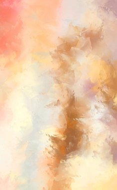 Renkli fırça darbelerinin soyut arkaplanı. fırçalanmış canlı duvar kağıdı. resmedilmiş sanat eseri. Eşsiz ve yaratıcı illüstrasyon.