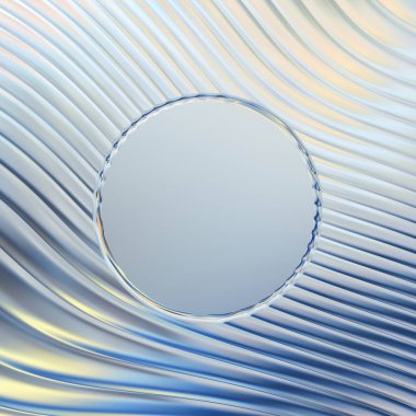 Soyut çerçeveli arkaplan. Renkli, canlı, dalgalı bir duvar kağıdı. Merkezi çerçeveli yaratıcı grafik 2d çizim. Dinamik şekilli modaya uygun sıvı örtüsü.