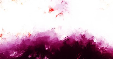 Canlı fırça darbeleriyle boyanmış. Renkli desenli resim. Fırçalanmış duvar kağıdını boya.