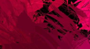 Sanatsal soyut arkaplan. Doku boyalı duvar kağıdı. Boya darbeleriyle yaratıcı bir illüstrasyon. Fırça desenli resim.