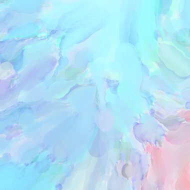 Çağdaş sanat. El işçiliğinin renkli dokusu. Modern resim. Yüzeyde suluboya vuruşlar. Sanatsal arkaplan resmi. Tablo üzerinde soyut resim. Fırça darbeleri. 