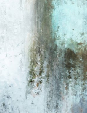 Modern sanat. Renkli çağdaş sanat eserleri. Renkli boya darbeleri. Soyut arkaplanda fırça darbeleri. Fırça boyası. Eşsiz duvar sanatı.