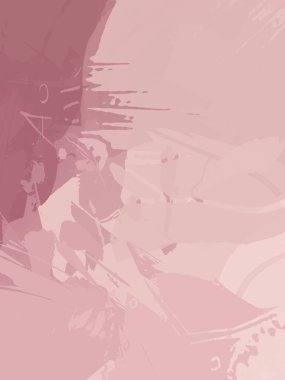 Fırça darbesi ile boyanmış. Sanatsal canlılık ve renkli duvar kâğıdı. Kaotik resim. Taranmış Boyalı Soyut Arkaplan. 