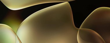 Soyut arkaplan. Değişken renk değişim dalgaları, dinamik hareketlerle. Işık dalgalarının neon renkli soyut tasarımı. Duvar kağıdı, afiş, arkaplan, kart, kitap illüstrasyonu, web sitesi.