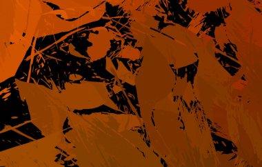 Sanatsal soyut arkaplan. Doku boyalı duvar kağıdı. Boya darbeleriyle yaratıcı bir illüstrasyon. Fırça desenli resim.