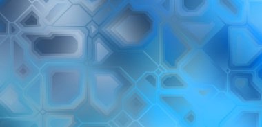 Renkli ve canlı geometrik şekiller katmanları var. Bir teknoloji planının dijital illüstrasyonu. Gelecekçi tasarım şablonu.