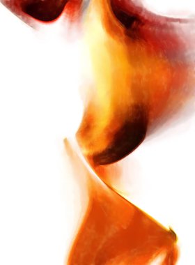 Modern sanat. Renkli çağdaş sanat eserleri. Renkli boya darbeleri. Soyut arkaplanda fırça darbeleri. fırça boyası.