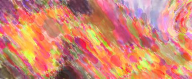 Çağdaş sanat. El yapımı resim. Modern sanat eserleri. Yüzeyde suluboya fırça darbeleriyle resim yapmak. 2D çizim. Sanatsal arkaplan resmi. Tablo üzerinde soyut resim. Renkli doku.