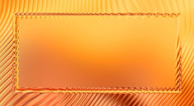 Soyut çerçeveli arkaplan. Renkli, canlı, dalgalı bir duvar kağıdı. Merkezi çerçeveli yaratıcı grafik 2d çizim. Dinamik şekilli modaya uygun sıvı örtüsü.