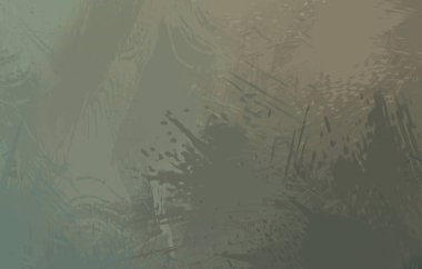 Renkli fırça darbelerinin soyut arkaplanı. fırçalanmış canlı duvar kağıdı. resmedilmiş sanat eseri. Eşsiz ve yaratıcı illüstrasyon.