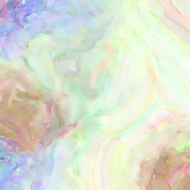 El yapımı sürreal soyut desenli suluboya. Modern sanatsal resim. 2D çizim. Arkaplan boyası karışımı. Yaratıcı duvar sanatı. Çağdaş sanat.