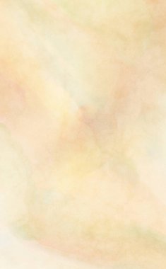 Pastel renklerde suluboya resim. Poster, duvar sanatı, afiş, kart, kitap kapağı ya da ambalaj için rahatlatıcı kompozisyonun yumuşak renkli çizimi. Modern fırça darbeleri resim.