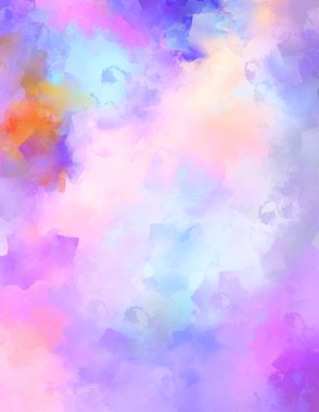 Sanatsal canlılık ve renkli duvar kağıdı. Taranmış Soyut Arkaplan. Fırça darbeli resim. 