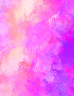 Sanatsal canlılık ve renkli duvar kağıdı. Taranmış Soyut Arkaplan. Fırça darbeli resim. 