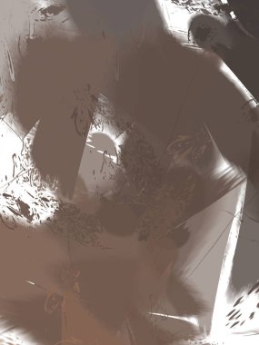 Renkli fırça darbelerinin soyut arkaplanı. fırçalanmış canlı duvar kağıdı. resmedilmiş sanat eseri. Eşsiz ve yaratıcı illüstrasyon.