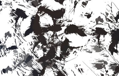 Sanatsal soyut arkaplan. Doku boyalı duvar kağıdı. Boya darbeleriyle yaratıcı bir illüstrasyon. Fırça desenli resim.