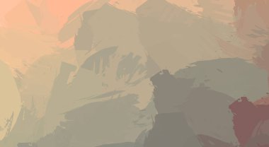 Renkli fırça darbelerinin 2B çizimi. Dekoratif doku resmi. Canlı boya desenli arka plan. Kaotik fırça darbeleri resim.